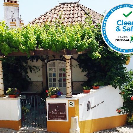 Casa De S. Thiago Do Castelo Hotel Obidos Bagian luar foto