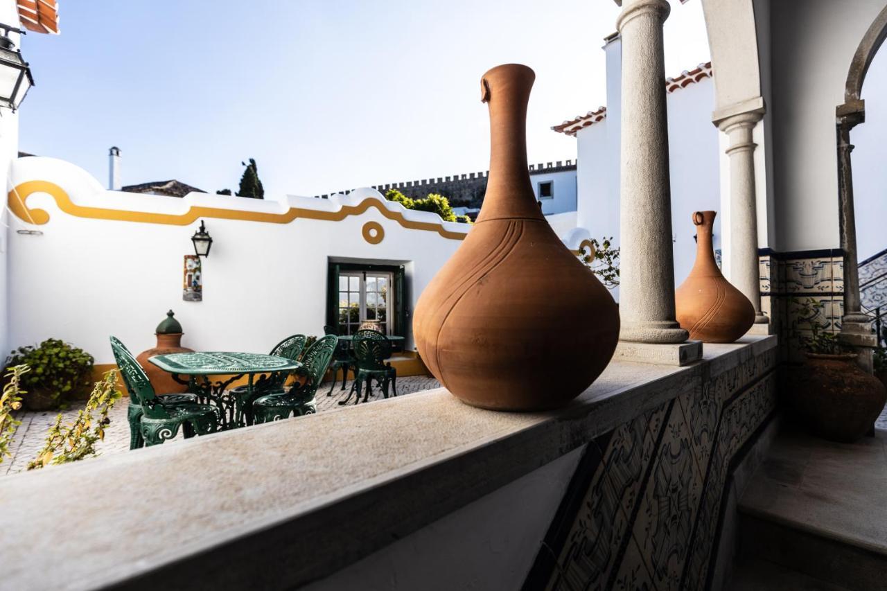 Casa De S. Thiago Do Castelo Hotel Obidos Bagian luar foto
