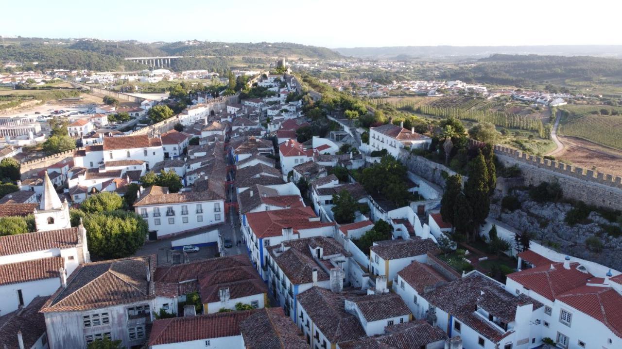 Casa De S. Thiago Do Castelo Hotel Obidos Bagian luar foto
