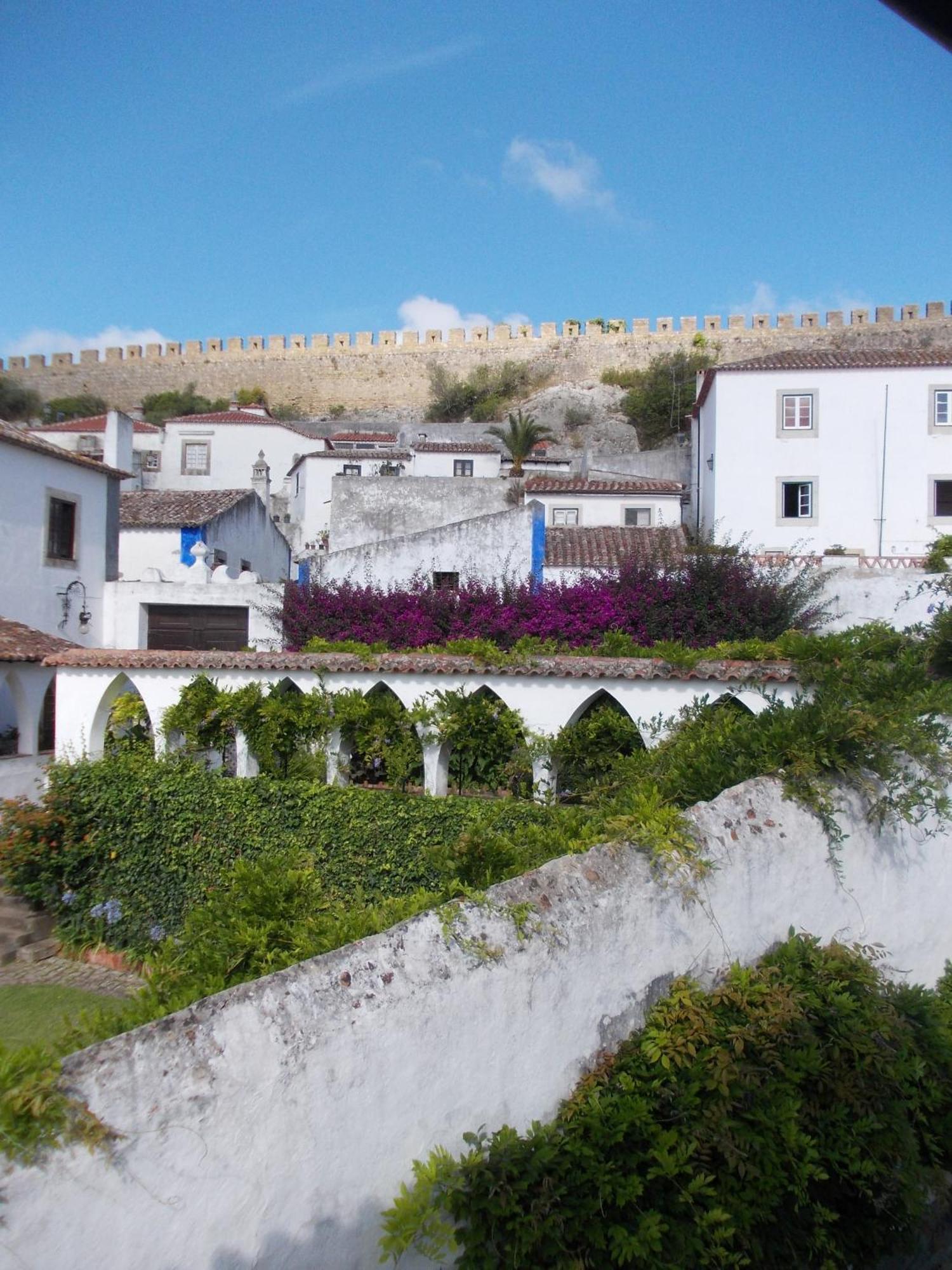Casa De S. Thiago Do Castelo Hotel Obidos Bagian luar foto
